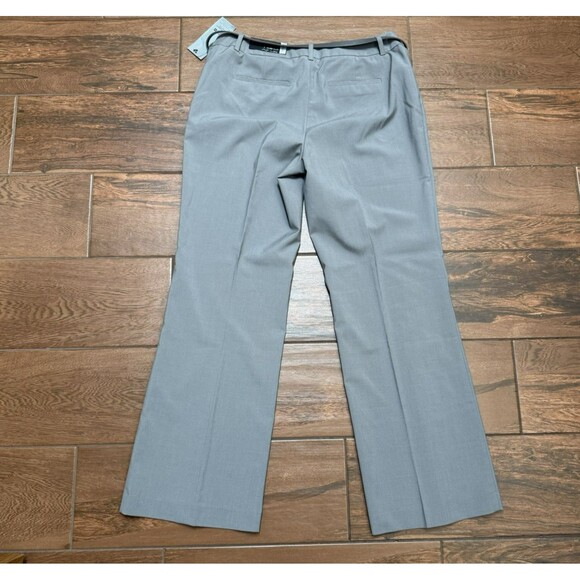 Apt 9 Curvy Fit Straight Leg Belted Trouser Pants Women's Sz 8S NWT - Picture 9 of 9